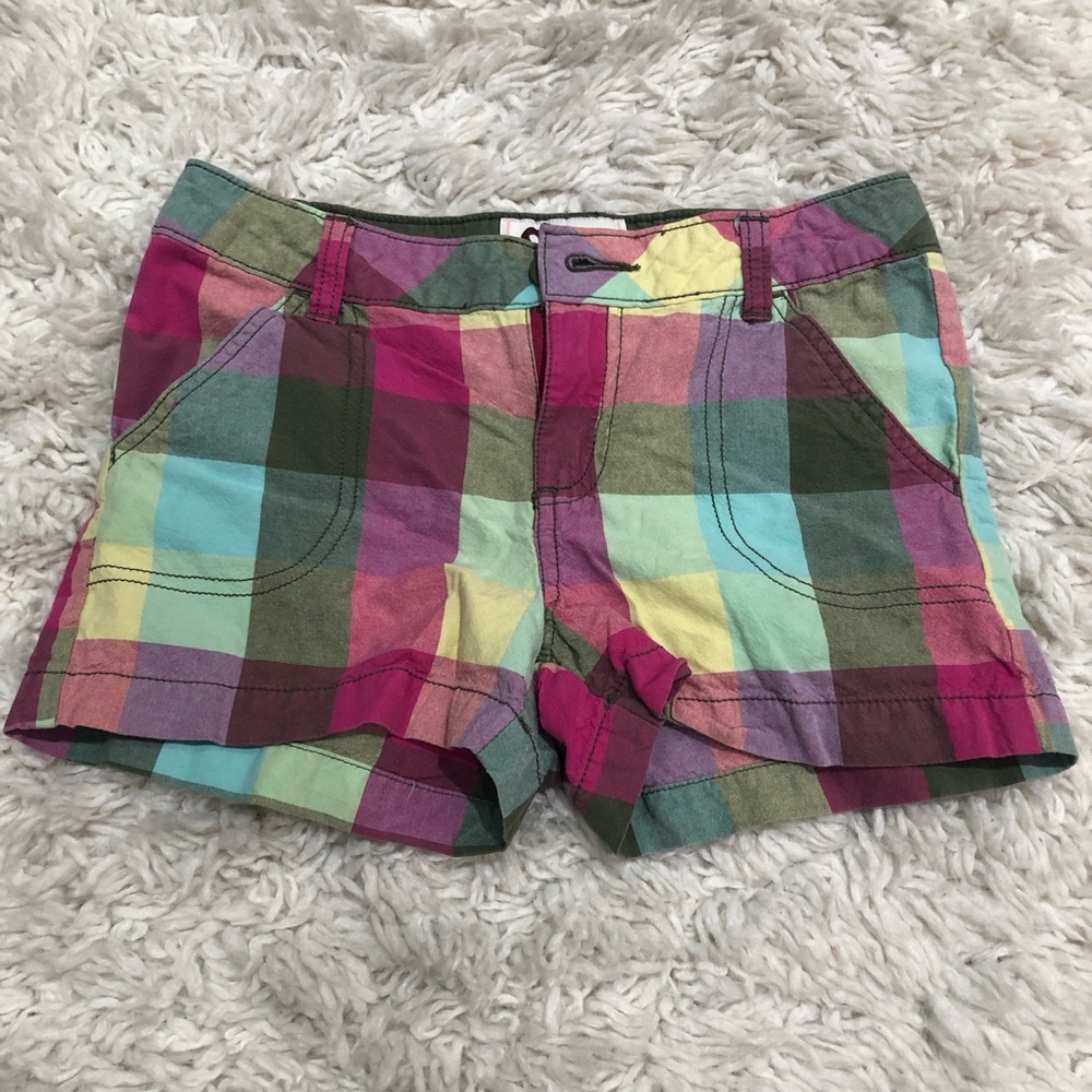 SO - Girls plaid shorts